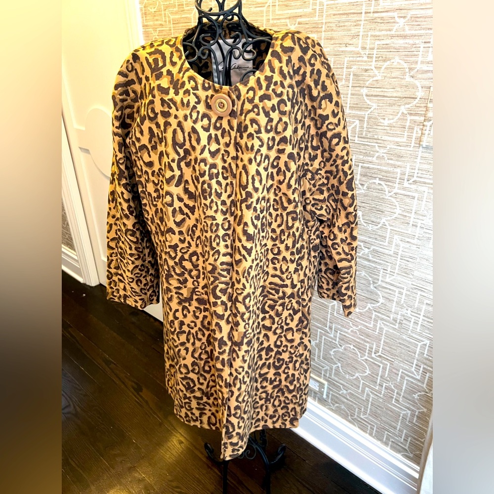 Leopard Swing Blazer
